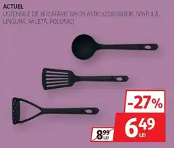 Auchan Actuel ustensile de bucătărie din plastic Ofertă