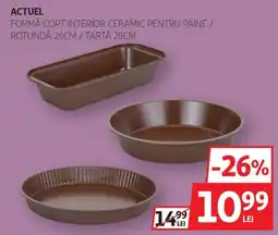 Auchan Formă copt interior ceramic pentru pâine Ofertă