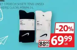 Auchan Nike șosete tenis unisex Ofertă