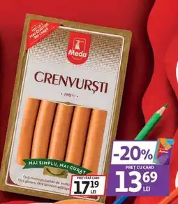 Auchan Meda crenvurști Ofertă