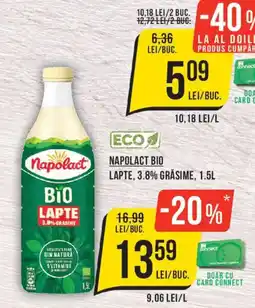 Mega Image Napolact bio lapte Ofertă