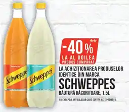 Mega Image Schweppes băutură răcoritoare Ofertă