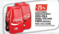 Mega Image Coca-Cola original/zero zahăr fanta portocale Ofertă