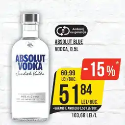 Mega Image Absolut vodka Ofertă