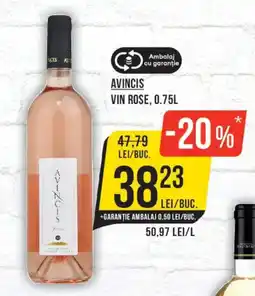 Mega Image Avincis vin rose Ofertă