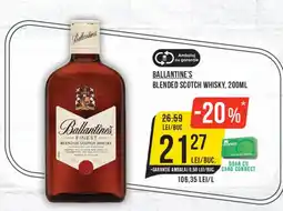 Mega Image Ballantine's blended scotch whisky Ofertă