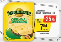 Mega Image Leerdammer brânză, felii original Ofertă