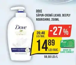 Mega Image Dove săpun-cremă lichid, deeply nourishing Ofertă