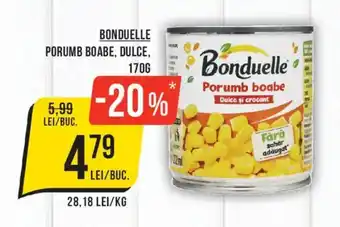 Mega Image Bonduelle porumb boabe dulce Ofertă
