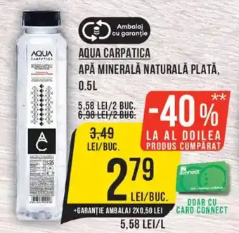 Aqua Carpatica Apa Minerala Naturala Plata