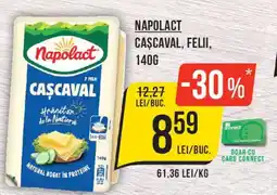 Mega Image Napolact cașcaval, felii Ofertă