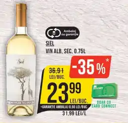 Mega Image Siel vin alb sec Ofertă