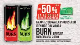Mega Image Burn băutură energizantă Ofertă