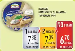 Mega Image Hochland brânză topită cu smântână Ofertă