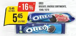 Mega Image Oreo biscuiti, diverse sortimente Ofertă
