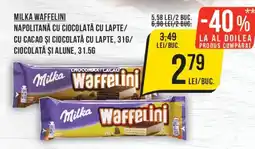 Mega Image Milka Waffelini Ofertă