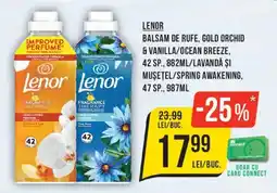 Mega Image Lenor balsam de rufe Ofertă