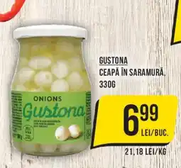 Mega Image Gustona ceapă în saramură Ofertă
