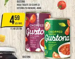 Mega Image Gustona roșii tocate cu ceapă și usturoi/cu busuioc Ofertă