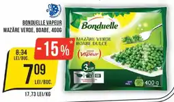 Mega Image Bonduelle mazăre verde boabe Ofertă