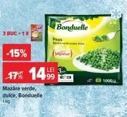 Carrefour Mazăre verde, dulce, Bonduelle Ofertă