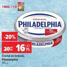 Carrefour Cremă de brânză Philadelphia Ofertă