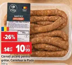 Carrefour Cârnați picanți pentru grătar Ofertă