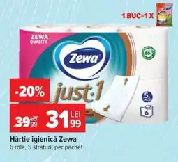 Carrefour Hârtie igienică, Zewa Ofertă