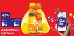 Carrefour Lămâi netratate, postrecoltă Ofertă