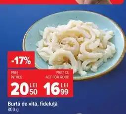 Carrefour Burtă de vită fideluță Ofertă