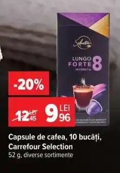 Carrefour Capsule de cafea, 10 bucăți, Carrefour Selection Ofertă
