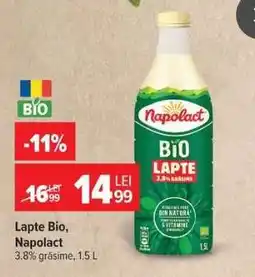 Carrefour Lapte Bio Napolact Ofertă
