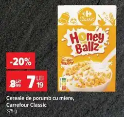 Carrefour Cereale de porumb cu miere, Carrefour Classic Ofertă