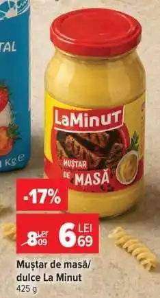 Carrefour Muștar de masă/dulce La Minut Ofertă