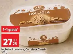 Carrefour Înghețată cu alune Carrefour Classic Ofertă