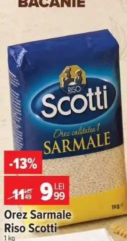 Carrefour Orez Sarmale Riso Scotti Ofertă