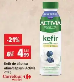 Carrefour Kefir de băut cu afine/căpșuni Activia Ofertă