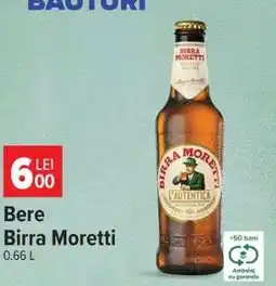 Carrefour Bere Birra Moretti Ofertă