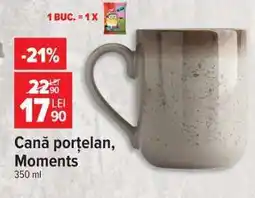 Carrefour Cană porțelan, Moments Ofertă