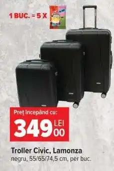 Carrefour Troller Civic, Lamonza Ofertă