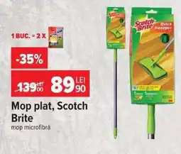 Carrefour Mop plat, Scotch Brite Ofertă