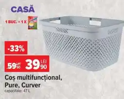 Carrefour Coș multifuncțional Pure, Curver Ofertă