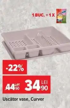 Carrefour Uscător vase, Curver Ofertă