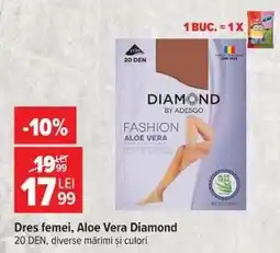 Carrefour Dres femei, Aloe Vera Diamond Ofertă
