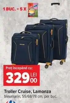 Carrefour Troller Cruise, Lamonza Ofertă