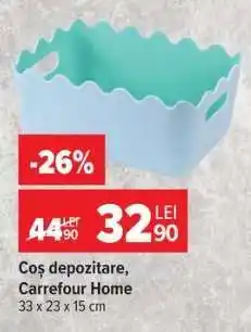 Carrefour Coș depozitare, Carrefour Home Ofertă