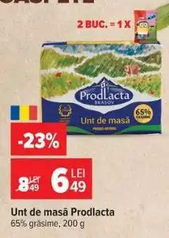 Carrefour Unt de masă Prodlacta Ofertă