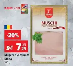 Carrefour Mușchi file afumat Meda Ofertă