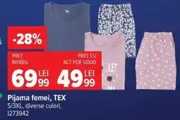 Carrefour Pijama femei, TEX Ofertă