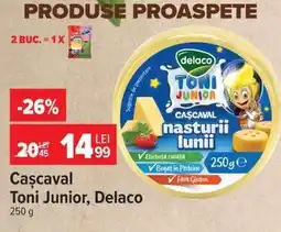 Carrefour Cașcaval Toni Junior Delaco Ofertă